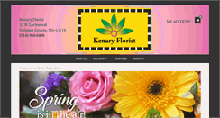 Desktop Screenshot of kenaryparkflorist.com